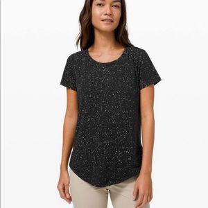 Lululemon Pima splatter love crew